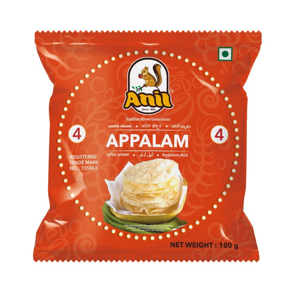 Anil Appalam 4 No 100gm